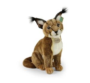 Rappa Plyšový karakal sediaci 35 cm ECO-FRIENDLY